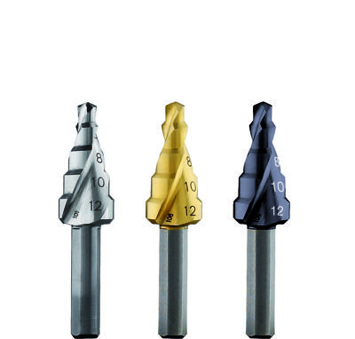 Bosch Accessories 2608597518 HSS Getrapte boor Gezamenlijke lengte 50 mm 3 vlakken schacht 1 stuk(s)