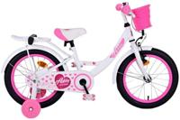 Volare ashley kinderfiets - meisjes - 16 inch - wit - thumbnail