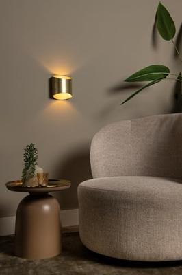 Lucide DILETTA - Wandlamp - 1xG9 - Mat Goud / Messing Lucide DILETTA - Wandlamp - 1xG9 - Mat Goud / Messing