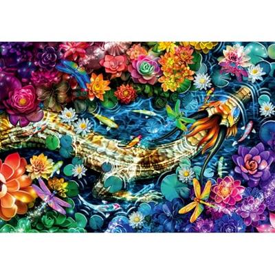 Clementoni legpuzzel kunstwerken koi rivier, 1000st.
