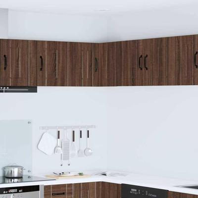 Keukenkast aan de muur Bruin Eiken 57 x 57 x 40 cm Bewerkt hout Keukenkast aan de muur Bruin Eiken 57 x 57 x 40 cm Bewerkt hout