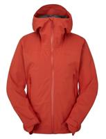Rab Downpour Light Softshell Jas Dames Red Grapefruit 10/S - thumbnail
