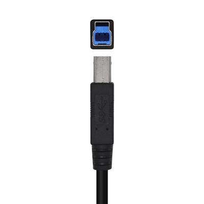 AISENS A105-0445 kabel USB 3.0 printer type A/M-B/M, zwart, 3,0 m