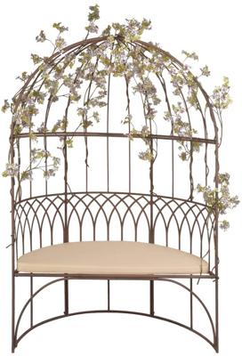 Paviljoen met bank / Esschert Design Paviljoen met bank / Esschert Design