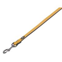 Nobby Classic Preno Hondenriem, 120 cm/15-20 mm, Oranje/Grijs - thumbnail