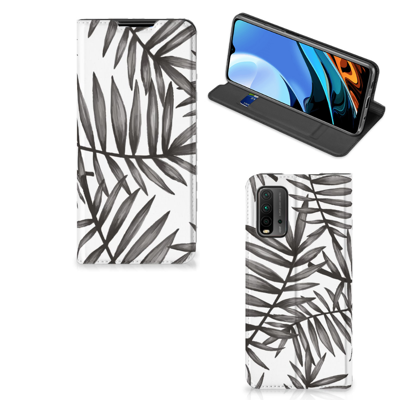 Xiaomi Poco M3 | Redmi 9T Smart Cover Leaves Grey Xiaomi Poco M3 | Redmi 9T Smart Cover Leaves Grey