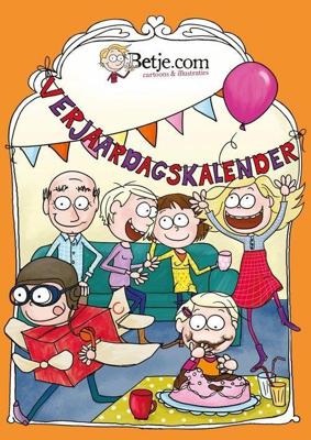 Betje.com A4 Verjaardagskalender Betje.com A4 Verjaardagskalender