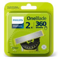 Philips OneBlade QP420 / 50 Scheermes Zilver, Geel 2 stuk(s) - thumbnail