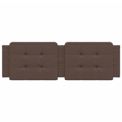 Hoofdbordkussen 160 cm kunstleer bruin Hoofdbordkussen 160 cm kunstleer bruin