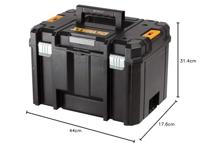 DeWalt DWST1-71195 Stevige diepe gereedschapskoffer T-STAK IV - DWST1-71195 - thumbnail