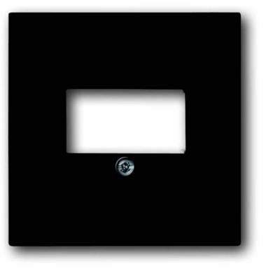 Busch-Jaeger Alpha Exclusive centraalplaat voor datacommunicatie, antraciet