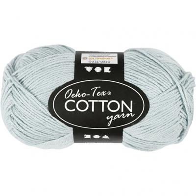 Creativ Company Katoengaren, zacht blauw, 50gr, 170m