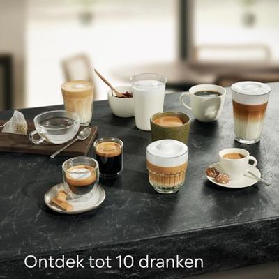 Siemens EQ500 TQ513R01 - Volautomatische espressomachine - Licht zilver Siemens EQ500 TQ513R01 - Volautomatische espressomachine - Licht zilver