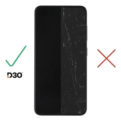 Hama Beschermglas voor mobiele telefoon D3O voor Samsung Galaxy S25 Edge (displaybescherming, onbreekbaar, anti-vingerafdruk, glas voor mobiele telefoon met montagehulp, volledige bescherming 10H