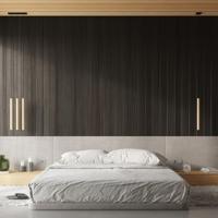 Hanglamp PASTELO 5L hout - thumbnail