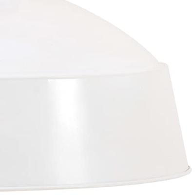 VidaXL Hanglamp industrieel e27 58 cm wit