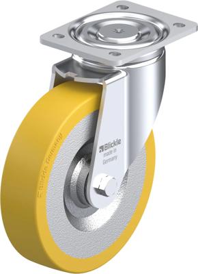 Blickle LH-SETH 200K Zwenkwiel Wieldiameter: 200 mm Draagvermogen (max.): 900 kg 1 stuk(s)