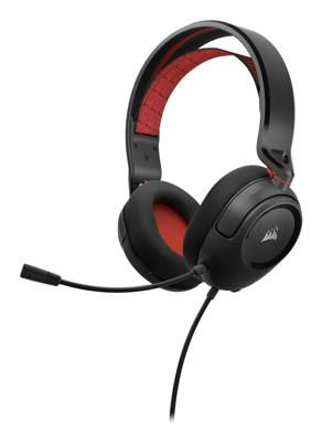 Stereohoofdtelefoon - CORSAIR - HS35 V2 - Rood, meerdere platforms
