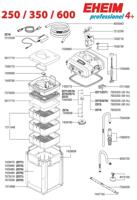 Eheim filter professional 4 250 inclusief filtermassa Eheim Gebr. de Boon - Gebr de boon - thumbnail