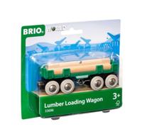 Brio 33696002 Goederenwagen met hout - thumbnail