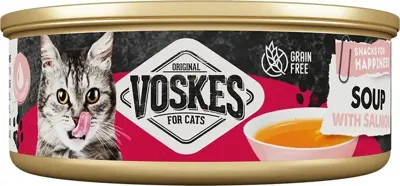 Voskes soep met zalm 0.05kg