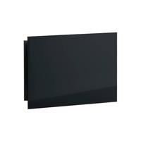 Sunshower Ventilatierooster Rechthoek 11x5 cm Zwart Glas (2 stuks) - thumbnail