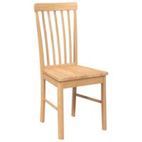 Eetkamerstoelen met kussens 2 st massief hout rubber - thumbnail