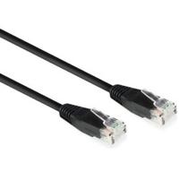 ACT Zwart 15,0 meter U/UTP CAT6 patchkabel met RJ45 connectoren - thumbnail