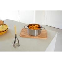 Brabantia Tasty+ pureestamper plus lepel vanilla yellow - thumbnail