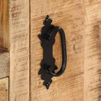 Tv-meubel 120x30x50 cm ruw mangohout - thumbnail