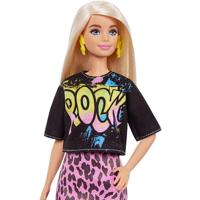 Barbie Fashion en Beauty Barbie Fashionista Doll Rock shirtje & rokje - thumbnail