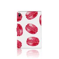 Samsung Galaxy Tab S7 FE | S7+ | S8+ Tablet Stand Case Pink Macarons - thumbnail