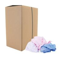 Avada Doos a 8kg poetsdoeken tricot kleur - thumbnail