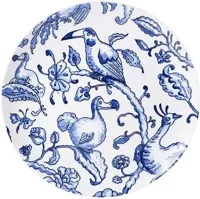 Heinen Delfts Blauw wandbord keramiek vrije vogels 20.5cm delfts blauw - thumbnail