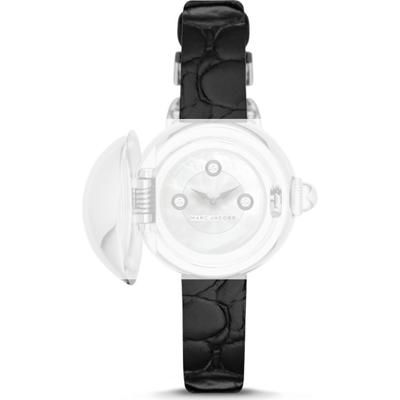 Horlogeband Fossil BQ9348 Roestvrij staal (RVS) Zwart 24mm