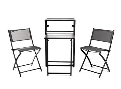 QLT Balkonset - Tuinset- 2 Stoelen en 1 Tafel QLT Balkonset - Tuinset- 2 Stoelen en 1 Tafel
