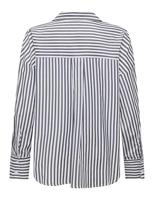 Only Onloregon Solo Shirt Noos Wvn Blouse Black Medium Bright White - thumbnail