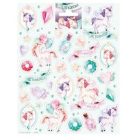 Totum Stickervel eenhoorn - thumbnail