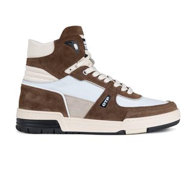 Off The Pitch Basketta Hi OTPF223006-851 Bruin / Wit-40 maat 40