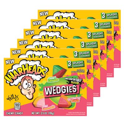 Warheads - Wedgies Theater Box - 6 stuks
