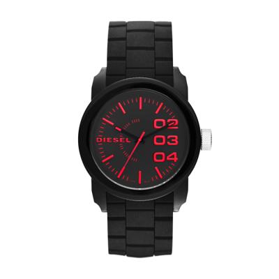 Horlogeband Diesel DZ1777 Silicoon Zwart 24mm Horlogeband Diesel DZ1777 Silicoon Zwart 24mm