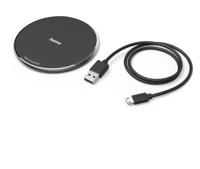 Hama Draadloze oplader QI-FC10, 10W Oplader Zwart - thumbnail