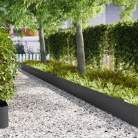 Gazonranden 20 pcs Zwart 100 x 0.5 x 30 cm Staal - thumbnail