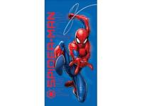 Spiderman strandlaken shooting a web 70 x 140 cm katoen - thumbnail