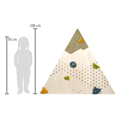 Small Foot - houten klimmuur avontuur, 108cm