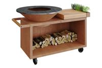 OFYR Island Corten 100 pro Teak Wood - thumbnail