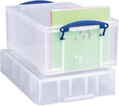Really Useful Box opbergdoos 9 liter XL, transparant Really Useful Box opbergdoos 9 liter XL, transparant