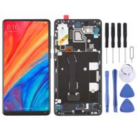 LCD-scherm en Digitizer volledige montage met Frame voor Xiaomi MI Mix 2S(Black) - thumbnail