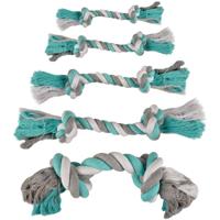 Hondenspeelgoed Jim Knoopbeen Flos Munt - S 30 cm Flamingo Groen - thumbnail