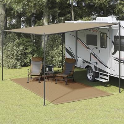 VidaXL Tenttapijt 250x350 cm taupe - thumbnail